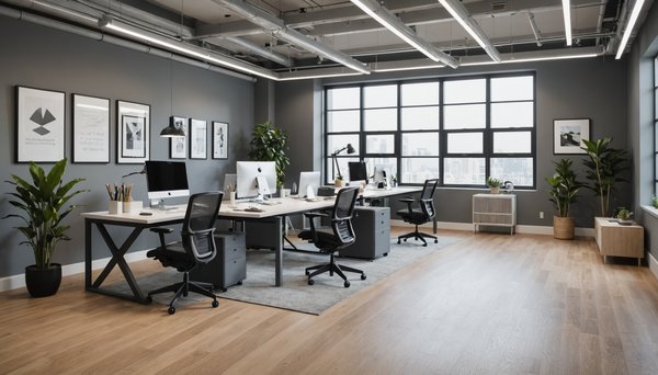 Design d'espace de travail : impact sur la productivité et le bien-être